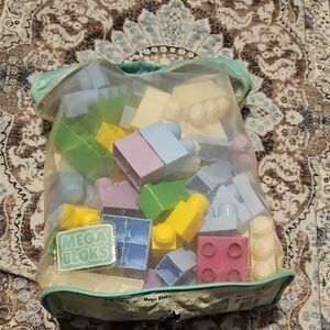 Mega Bloks Colorful Building Blocks Set